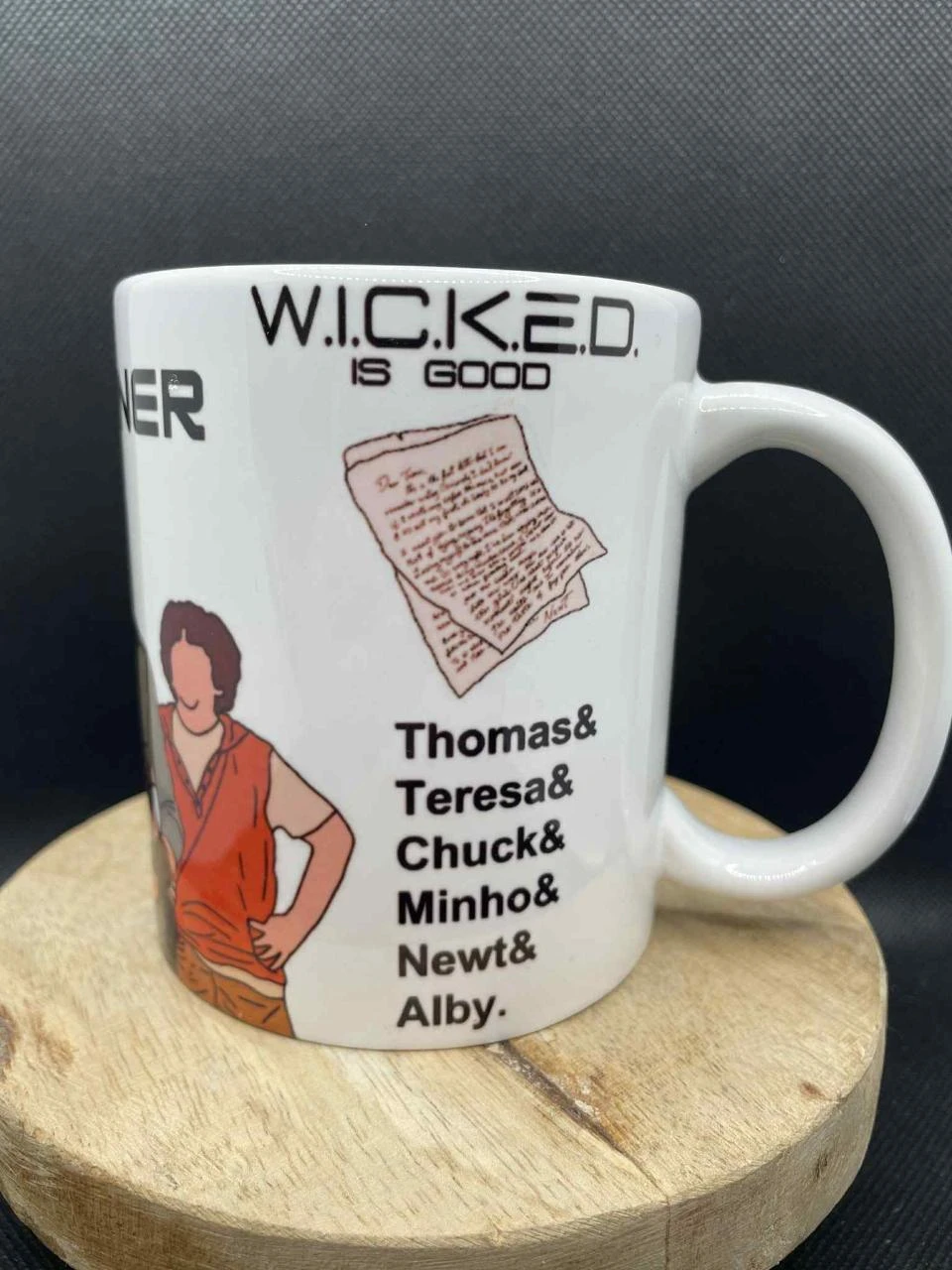 ☕ Mug en Céramique – Le Labyrinthe 🏃‍♂️🌿 – photo 3